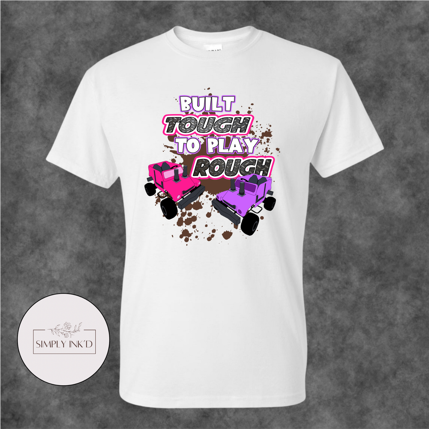 Built Tough to Play Rough Power Wheels Tee