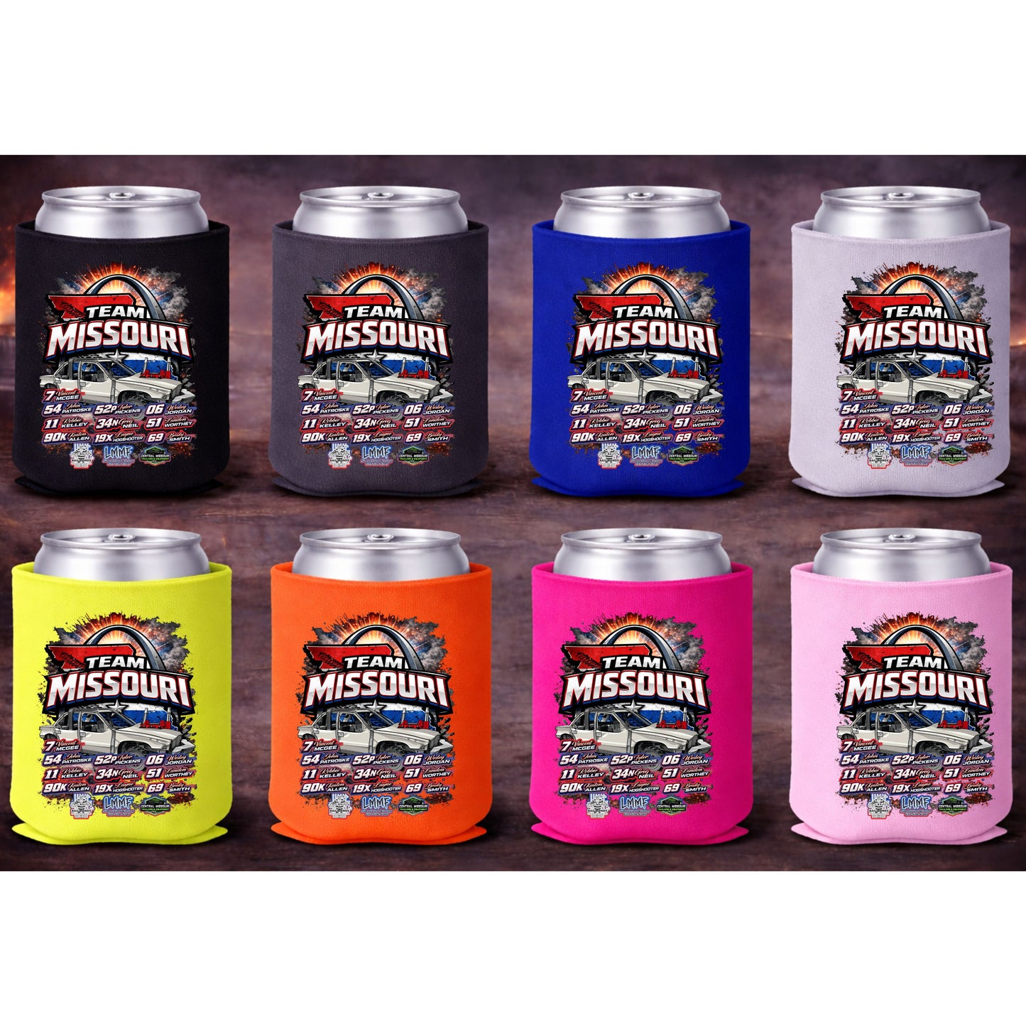 Team Missouri Koozies