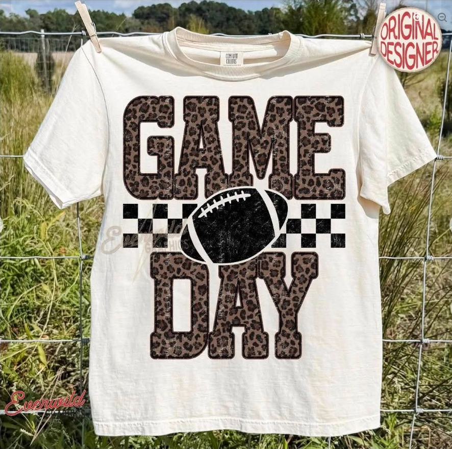 Leopard Game Day Tee