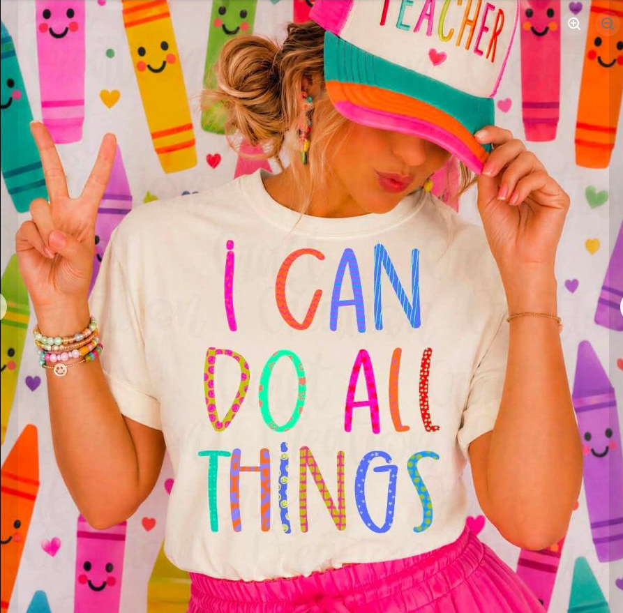 I Can Do All Things Teacher