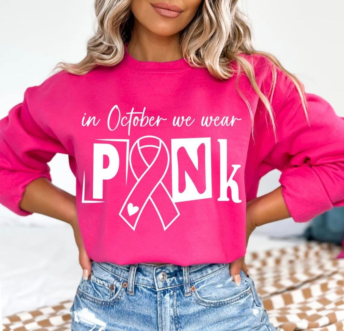 In October We Wear Pink Ribbon