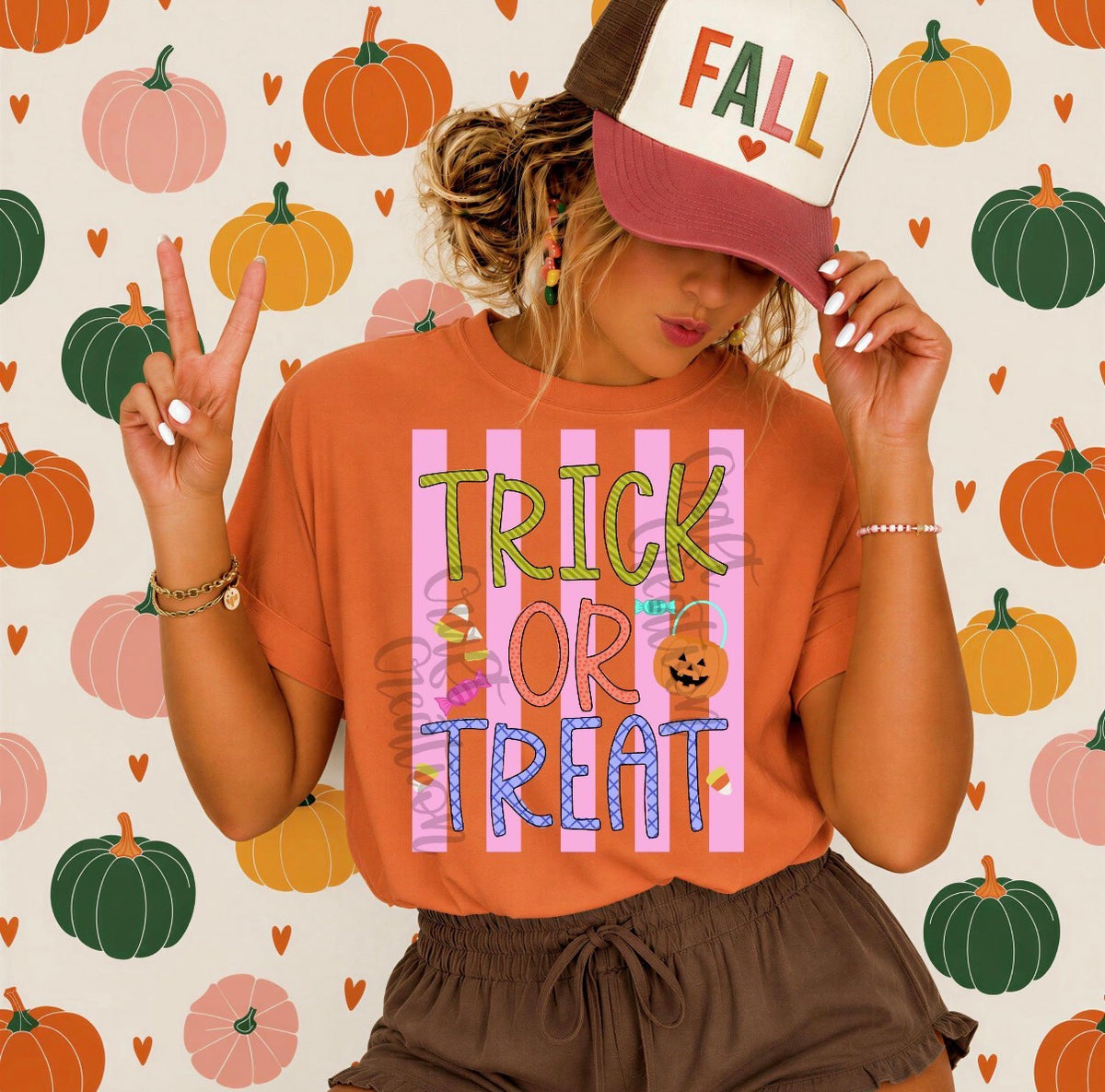 Trick or Treat Stripes