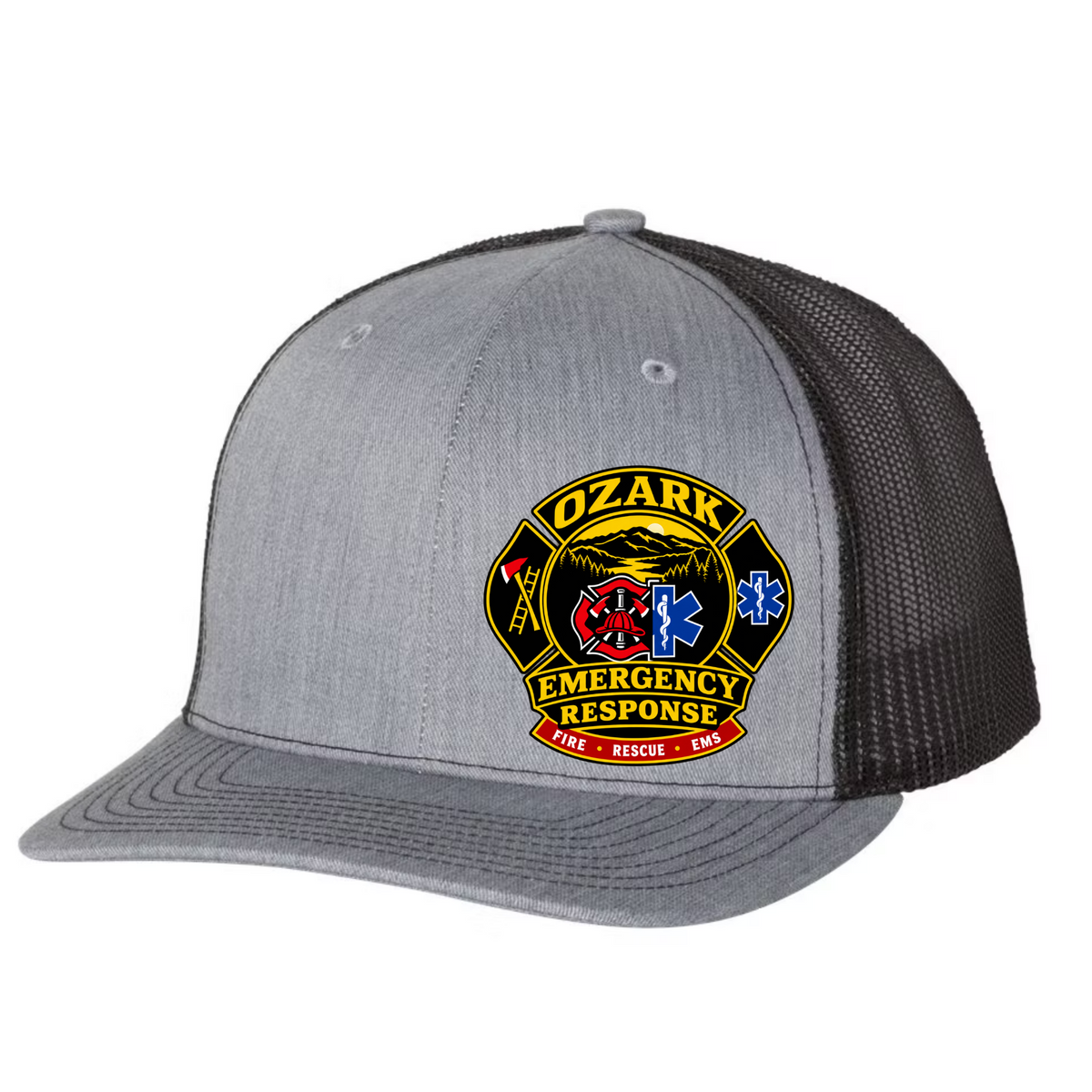 Ozark Emergency Response grey and black adjustable hat
