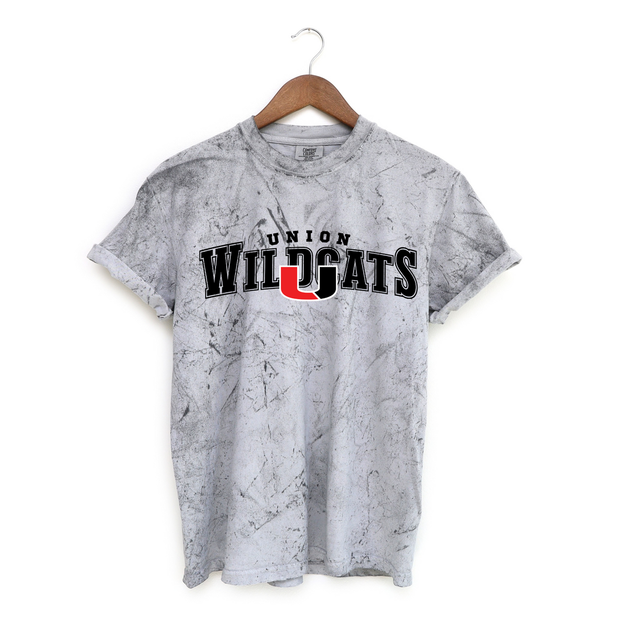 Union Wildcats Comfort Colors T-Shirt – Smoke