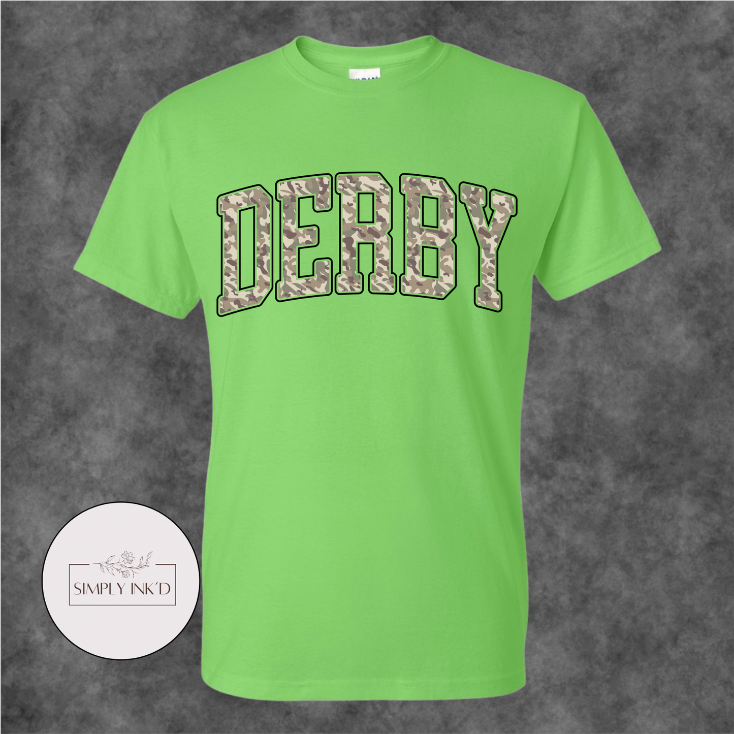 Camo Derby Graphic Tee