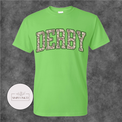 Camo Derby Graphic Tee
