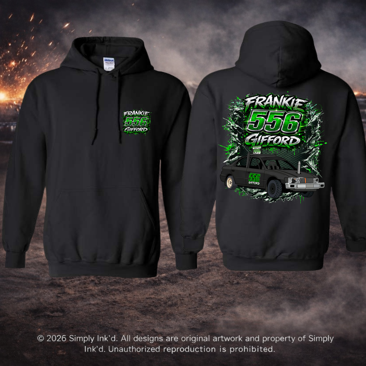 Frankie Gifford Hoodies