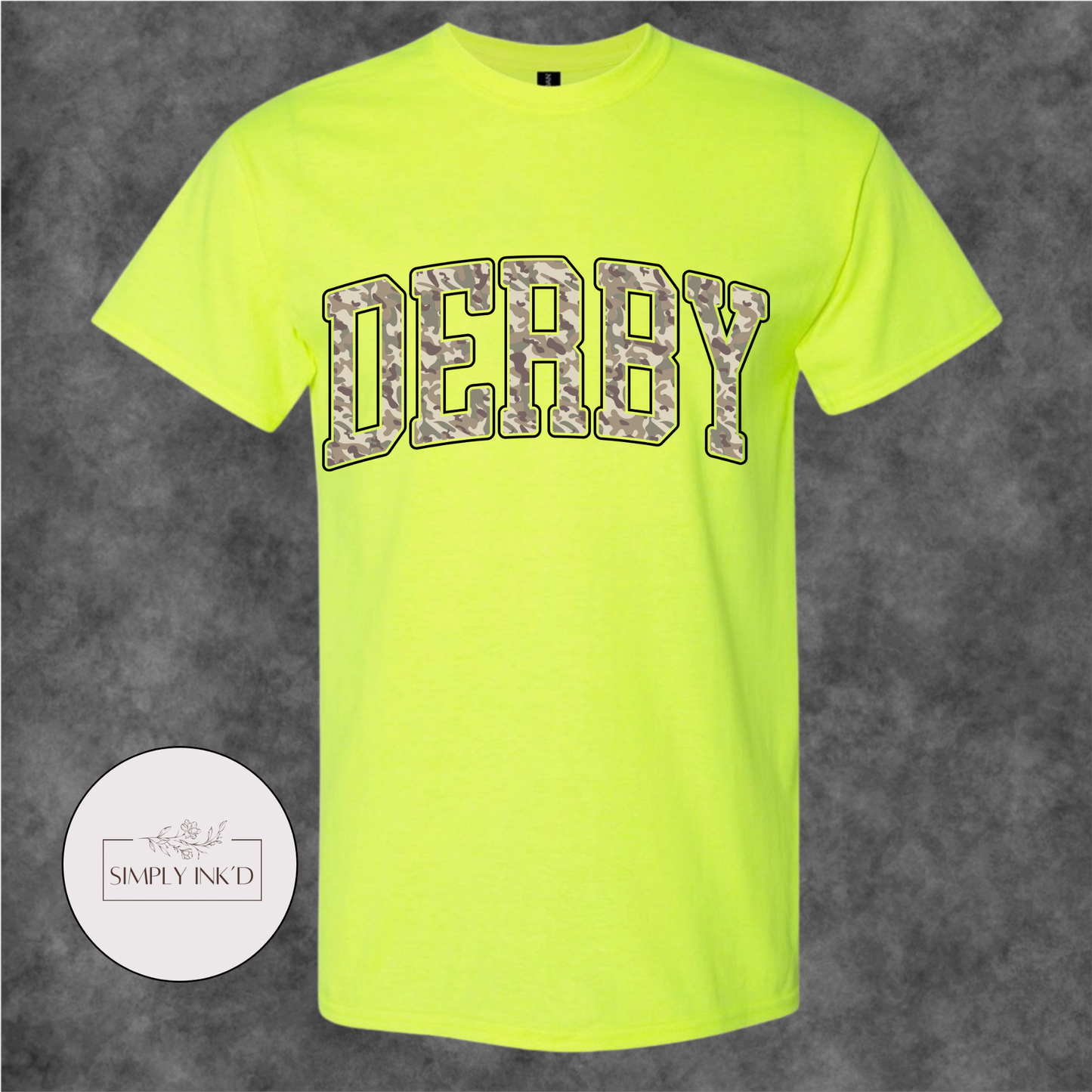 Camo Derby Graphic Tee