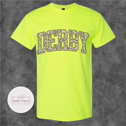 Camo Derby Graphic Tee