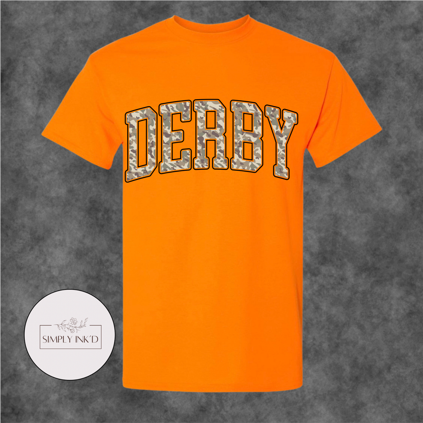 Camo Derby Graphic Tee