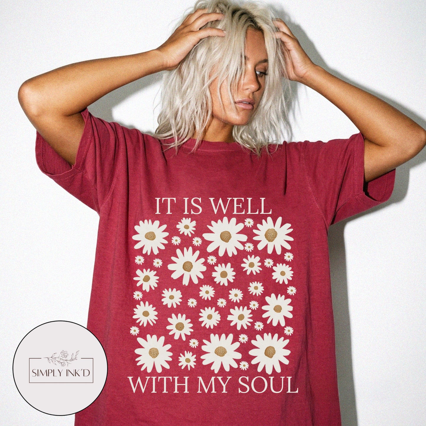 It is well with my soul graphic Tee