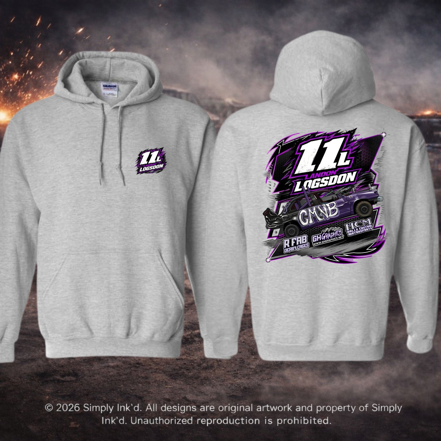 Landon Logsdon Hoodies