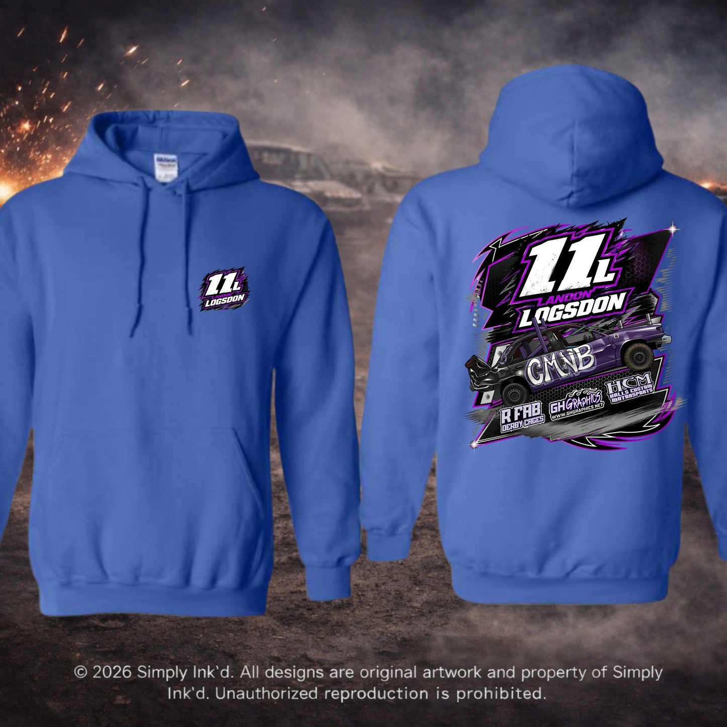 Landon Logsdon Hoodies