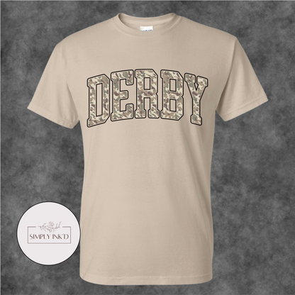 Camo Derby Graphic Tee