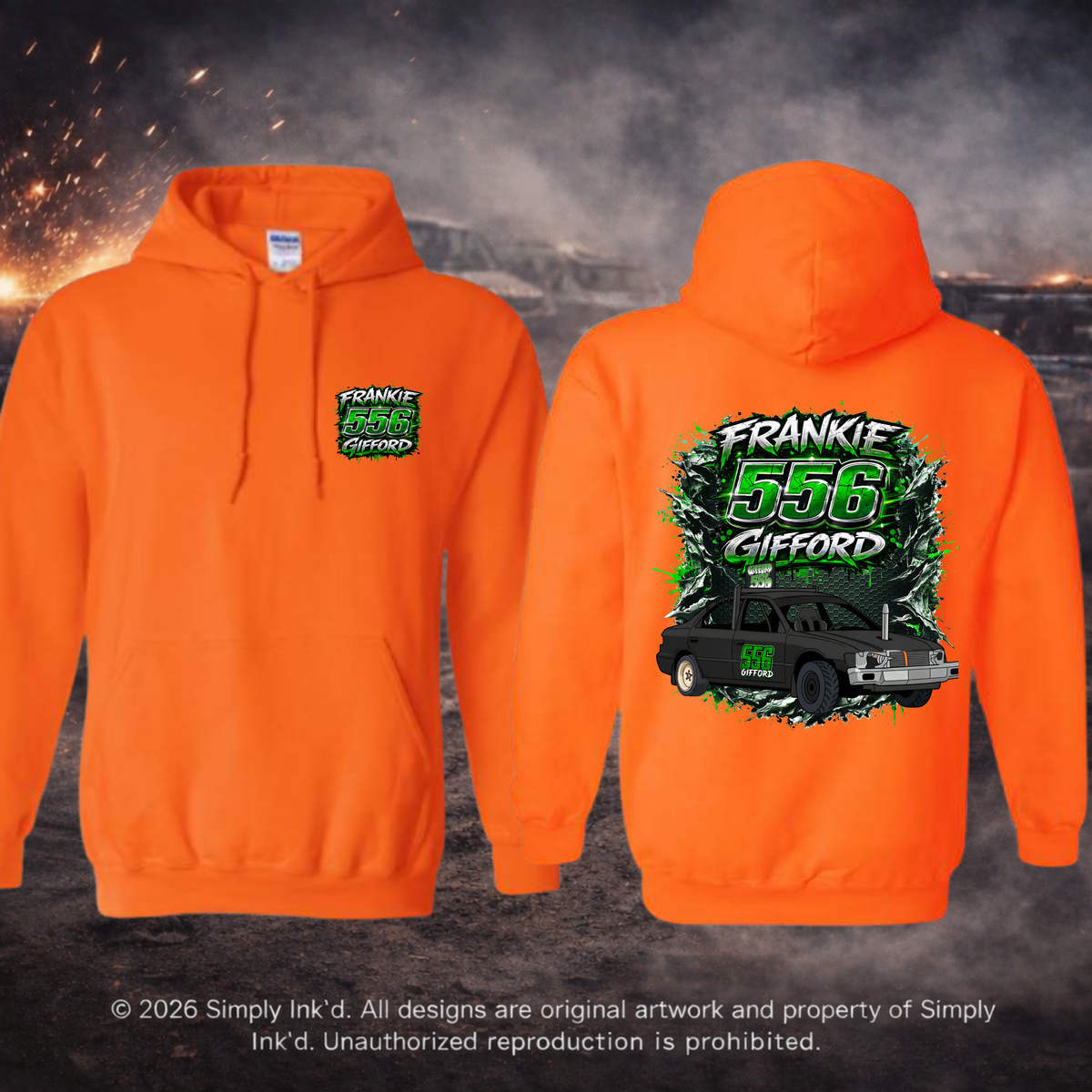 Frankie Gifford Hoodies