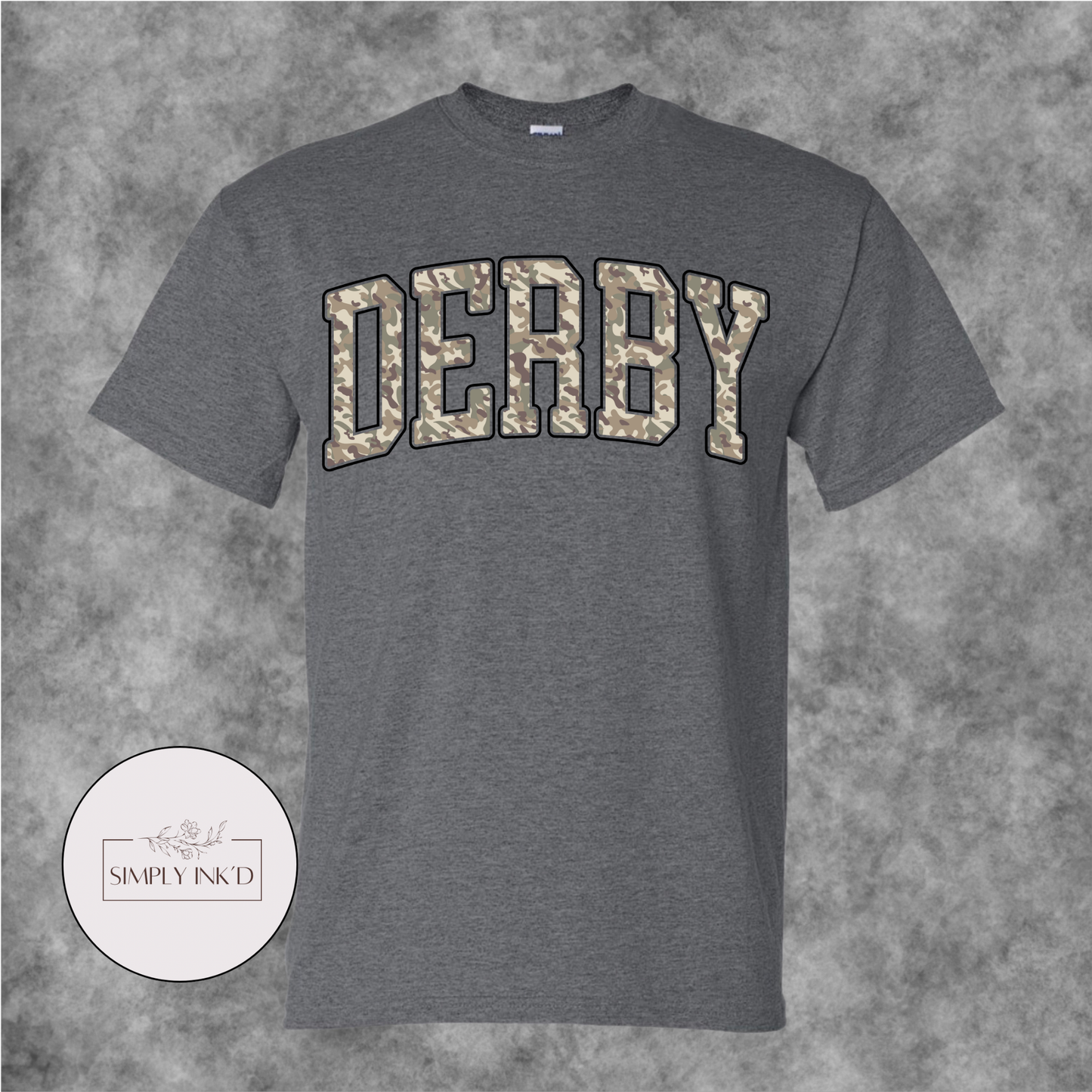 Camo Derby Graphic Tee
