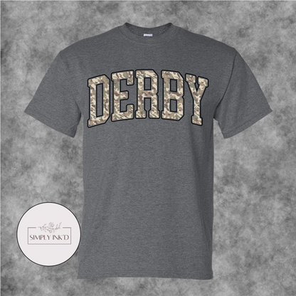 Camo Derby Graphic Tee