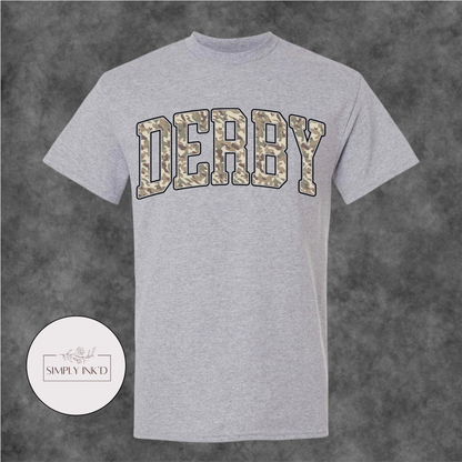 Camo Derby Graphic Tee