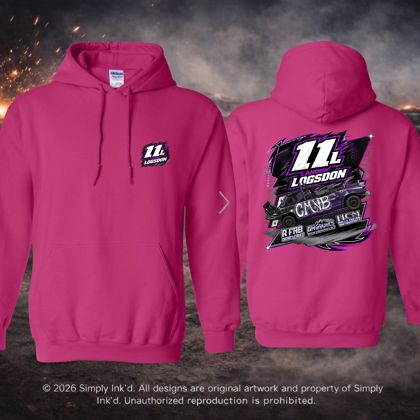 Landon Logsdon Hoodies