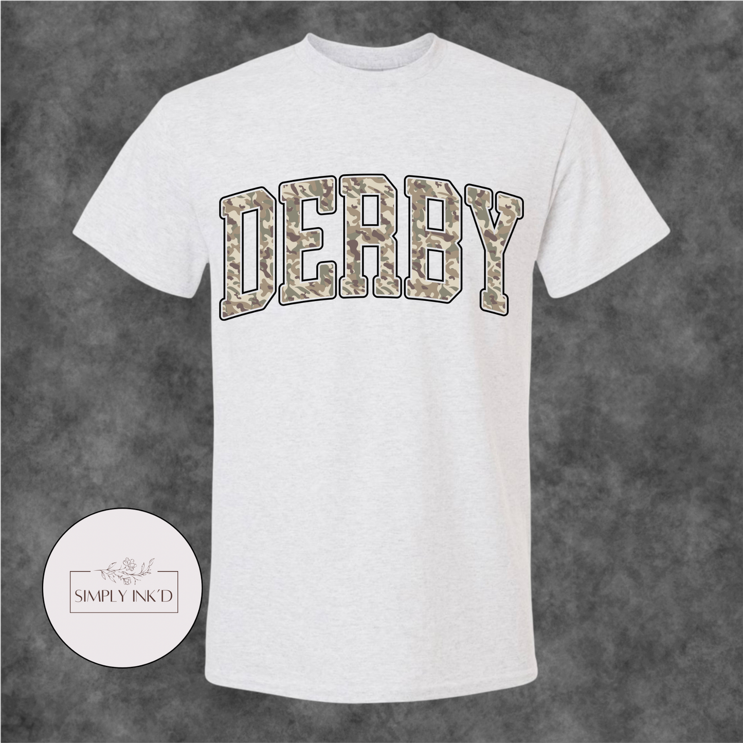 Camo Derby Graphic Tee