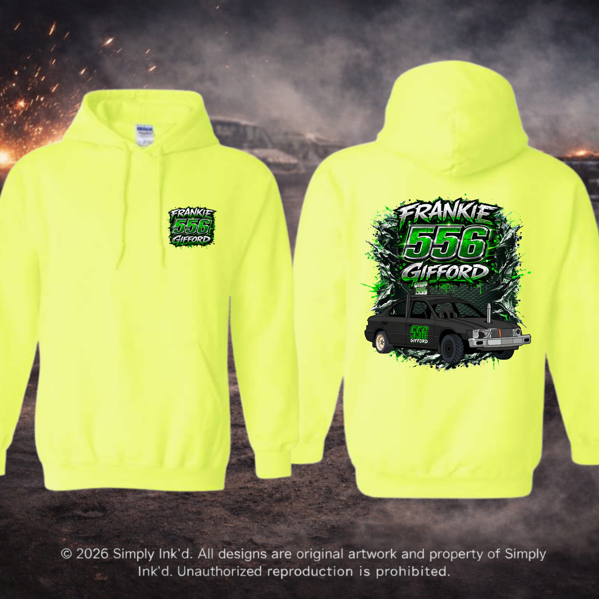 Frankie Gifford Hoodies