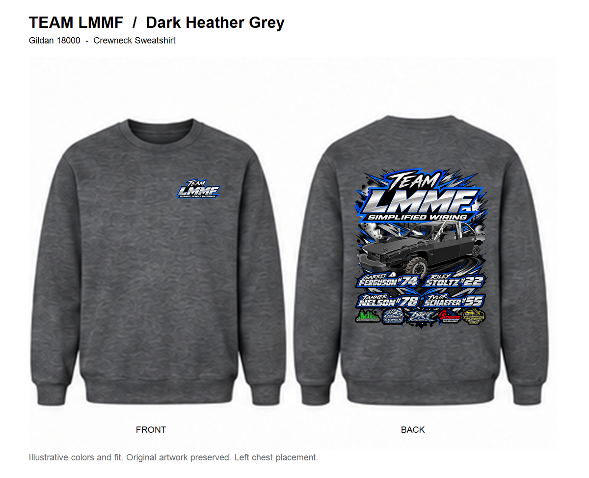 Team LMMF 2026 Crewneck
