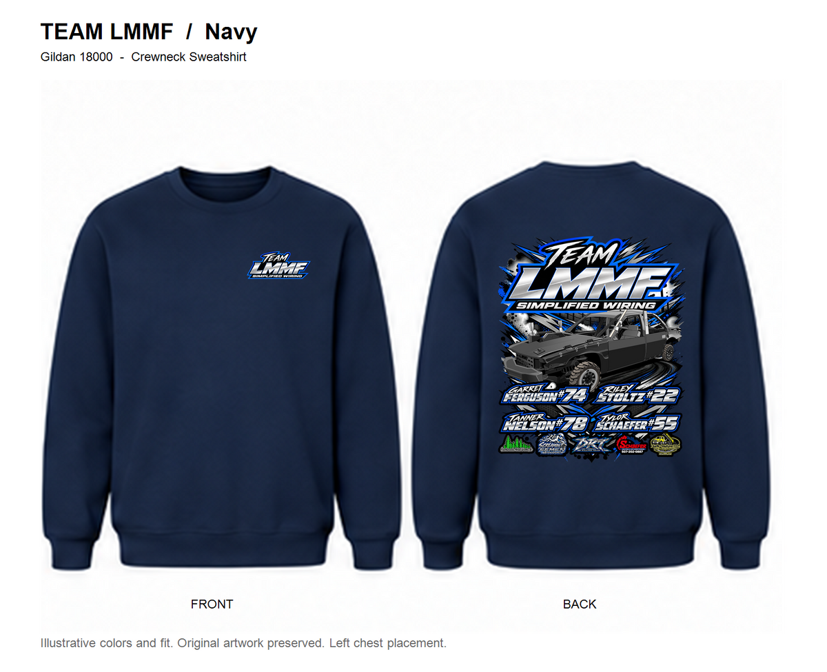 Team LMMF 2026 Crewneck