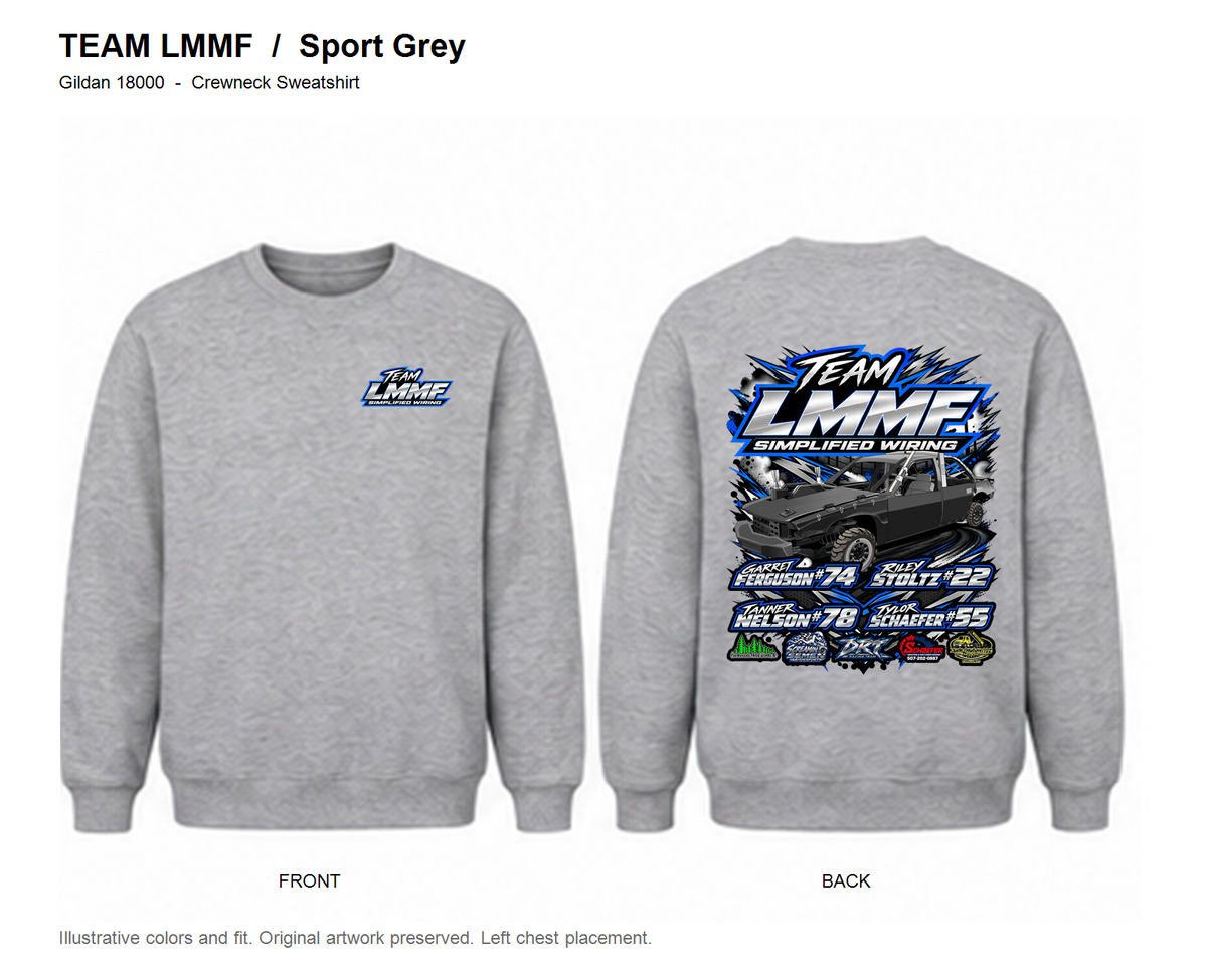 Team LMMF 2026 Crewneck