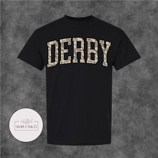 Camo Derby Graphic Tee