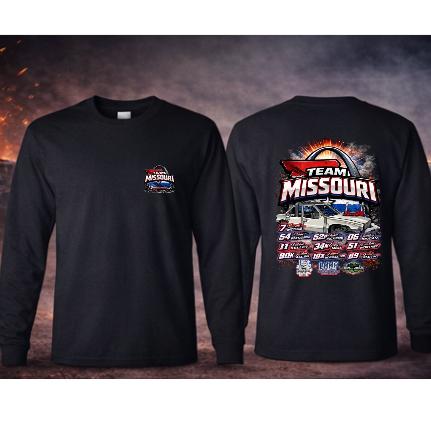 Team Missouri Long Sleeve tshirt