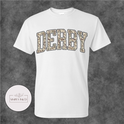 Camo Derby Graphic Tee