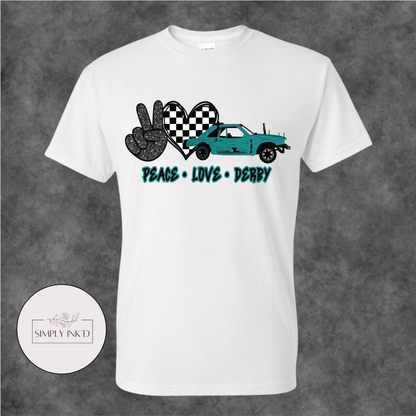 Peace, Love & Fender Benders Tee