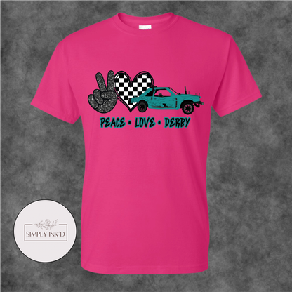 Peace, Love & Fender Benders Tee