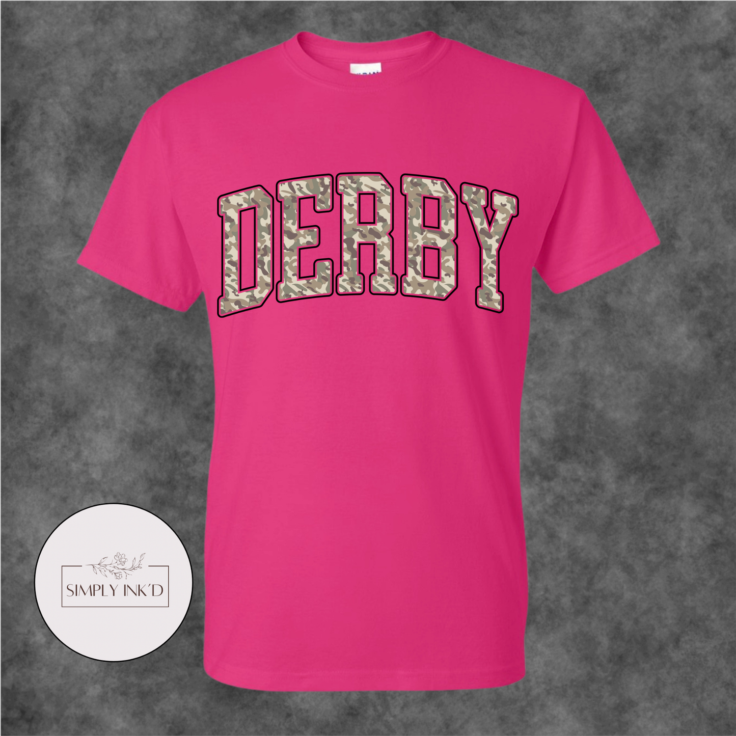 Camo Derby Graphic Tee