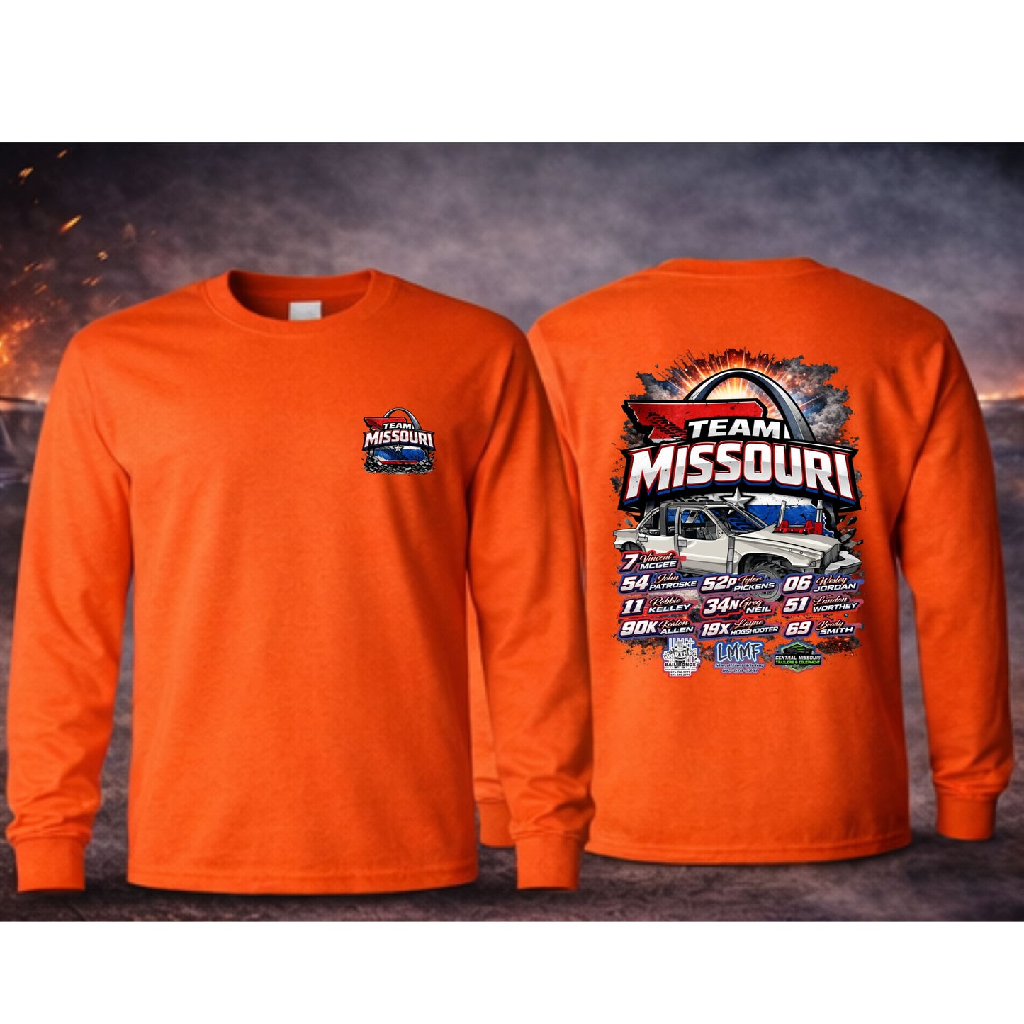 Team Missouri Long Sleeve tshirt