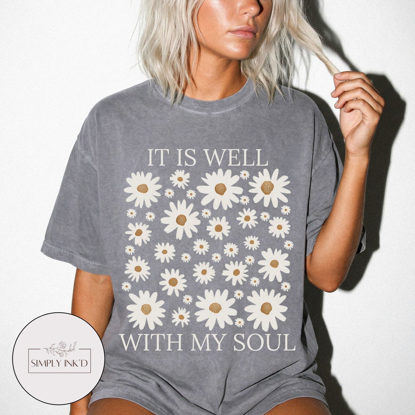It is well with my soul graphic Tee