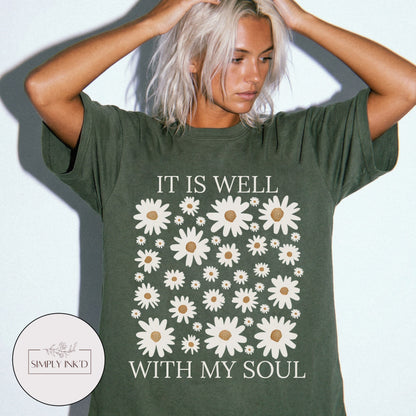 It is well with my soul graphic Tee