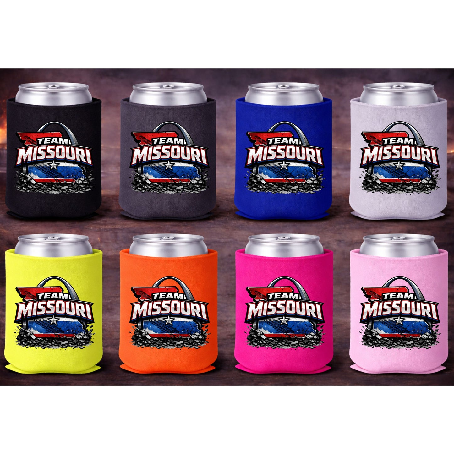 Team Missouri Koozies