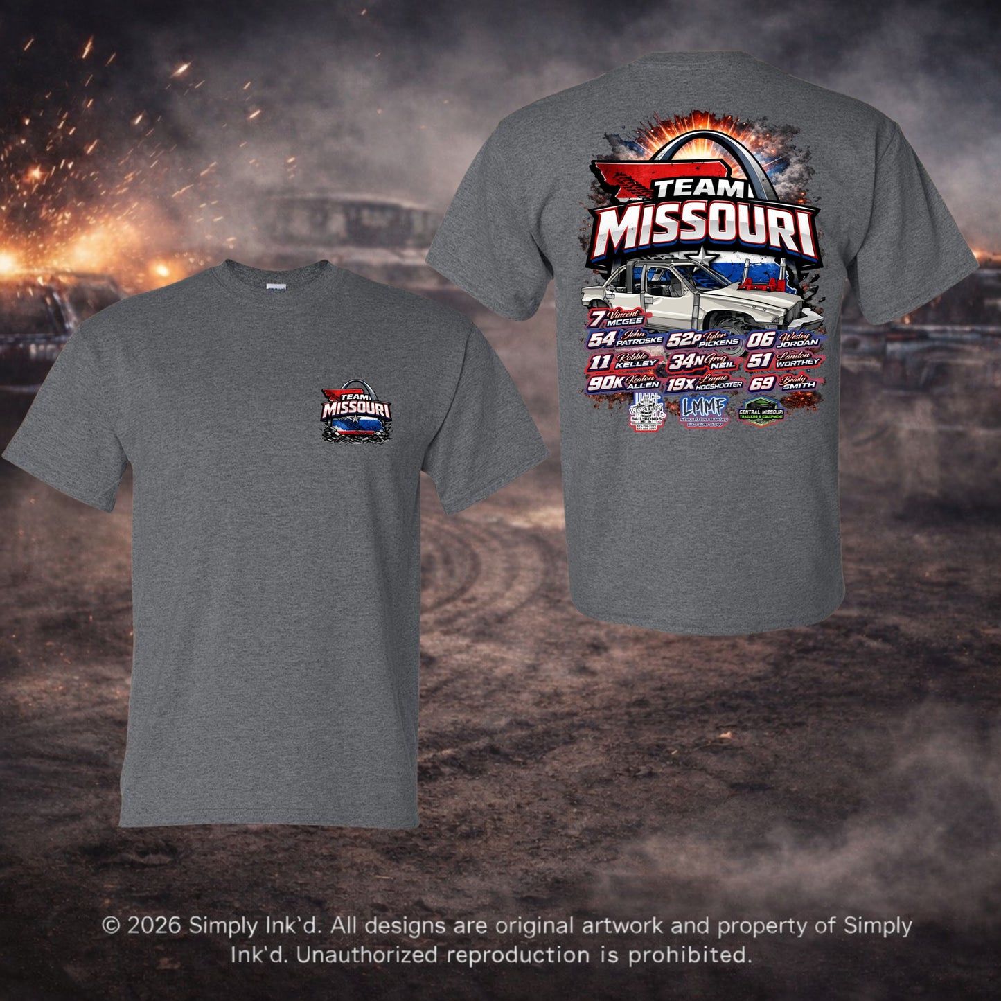 Team Missouri Tshirt
