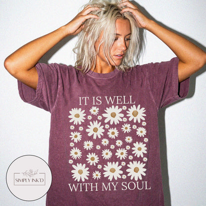 It is well with my soul graphic Tee
