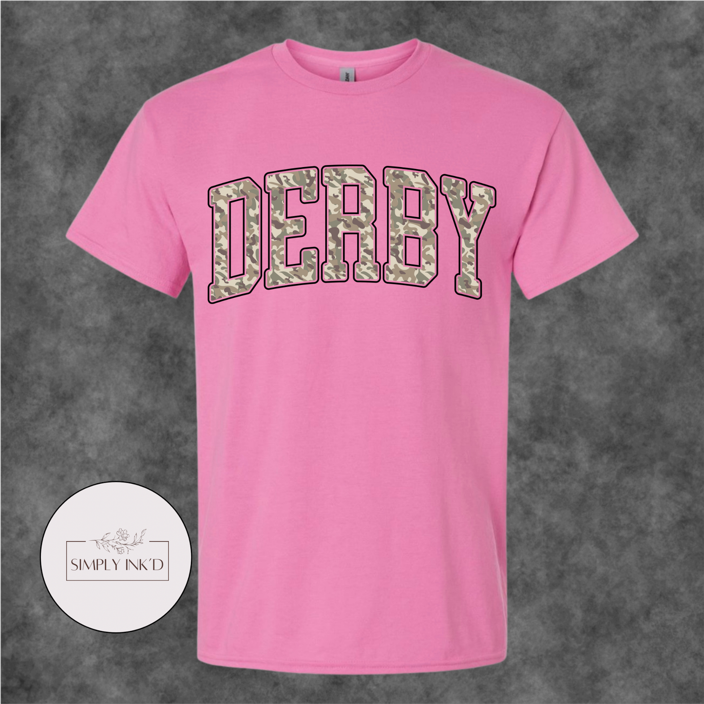 Camo Derby Graphic Tee