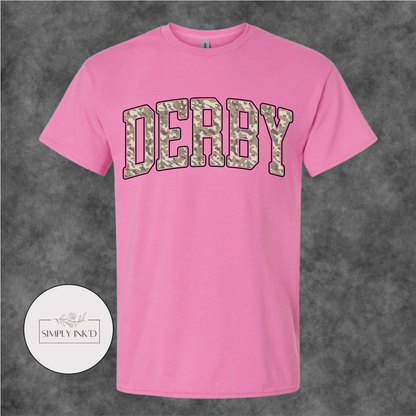Camo Derby Graphic Tee