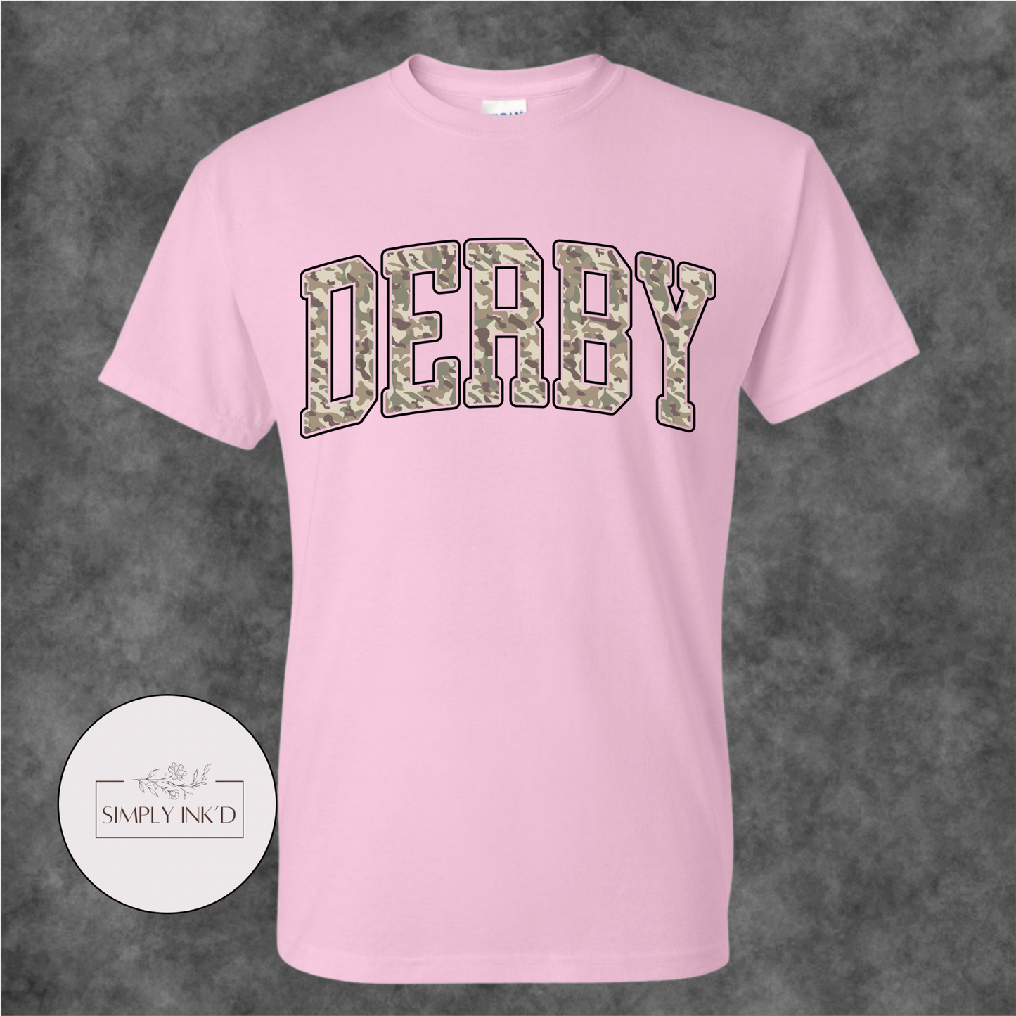 Camo Derby Graphic Tee