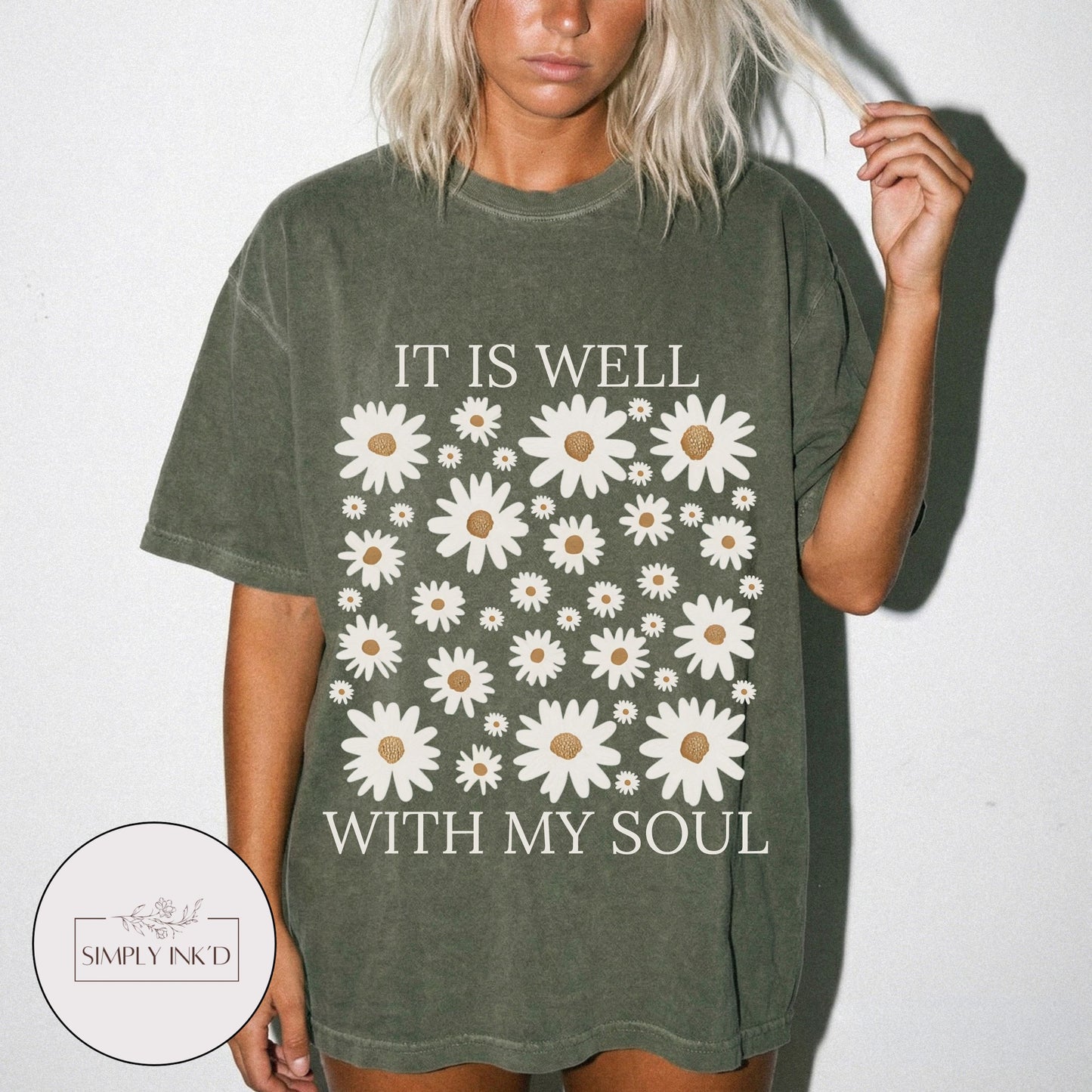 It is well with my soul graphic Tee