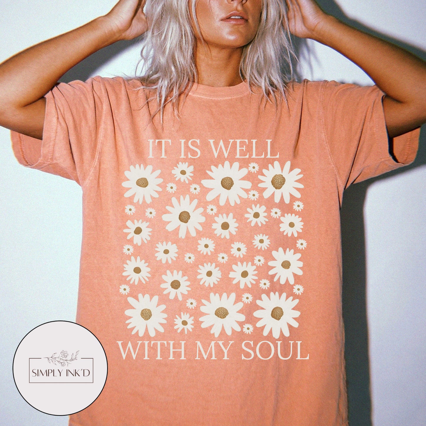 It is well with my soul graphic Tee
