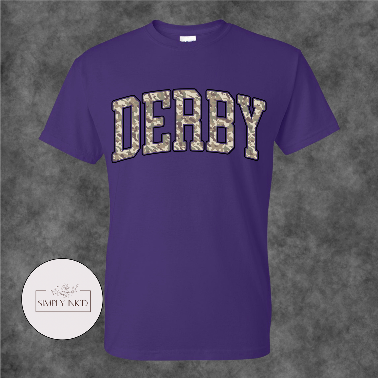 Camo Derby Graphic Tee