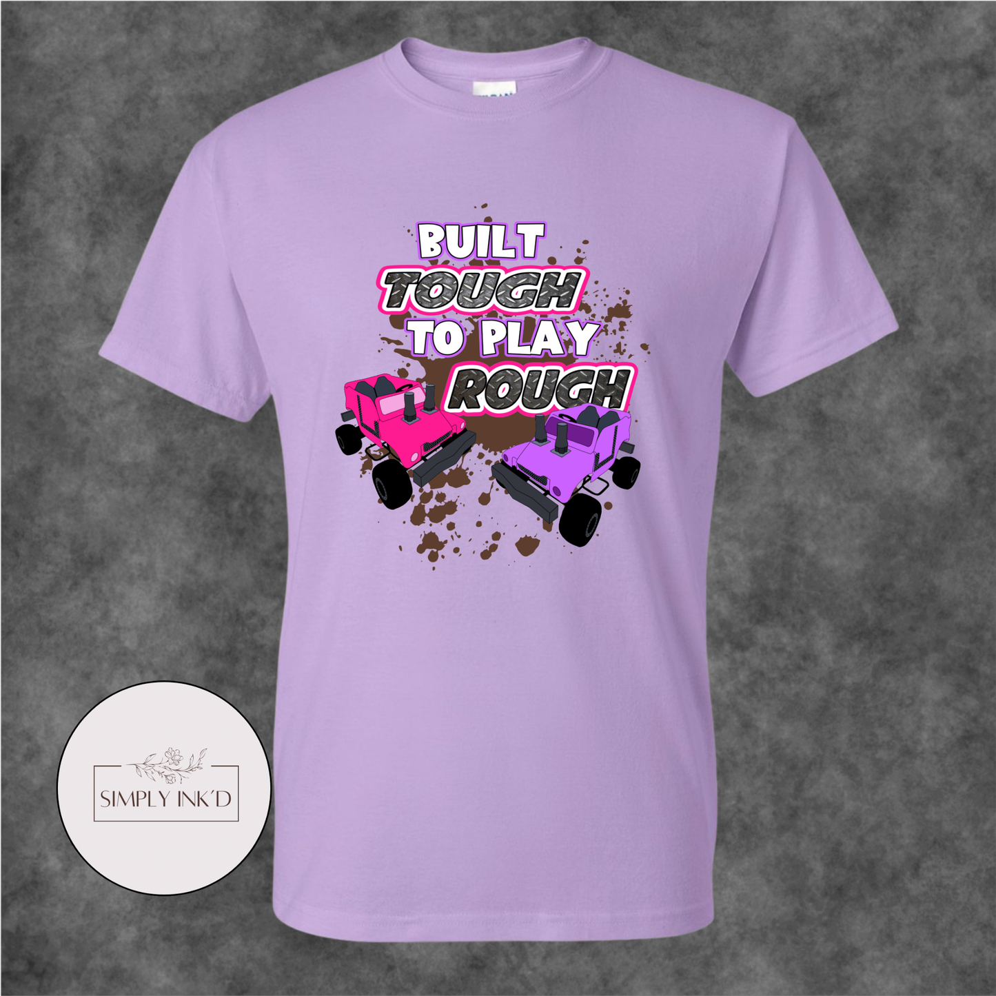 Built Tough to Play Rough Power Wheels Tee