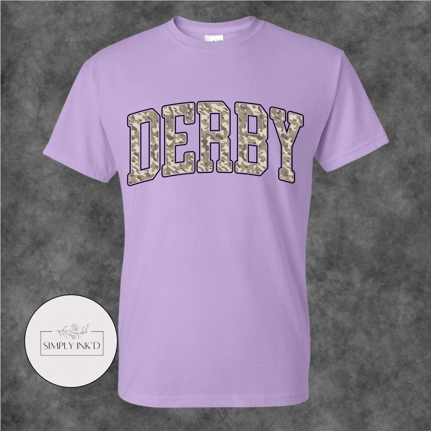 Camo Derby Graphic Tee
