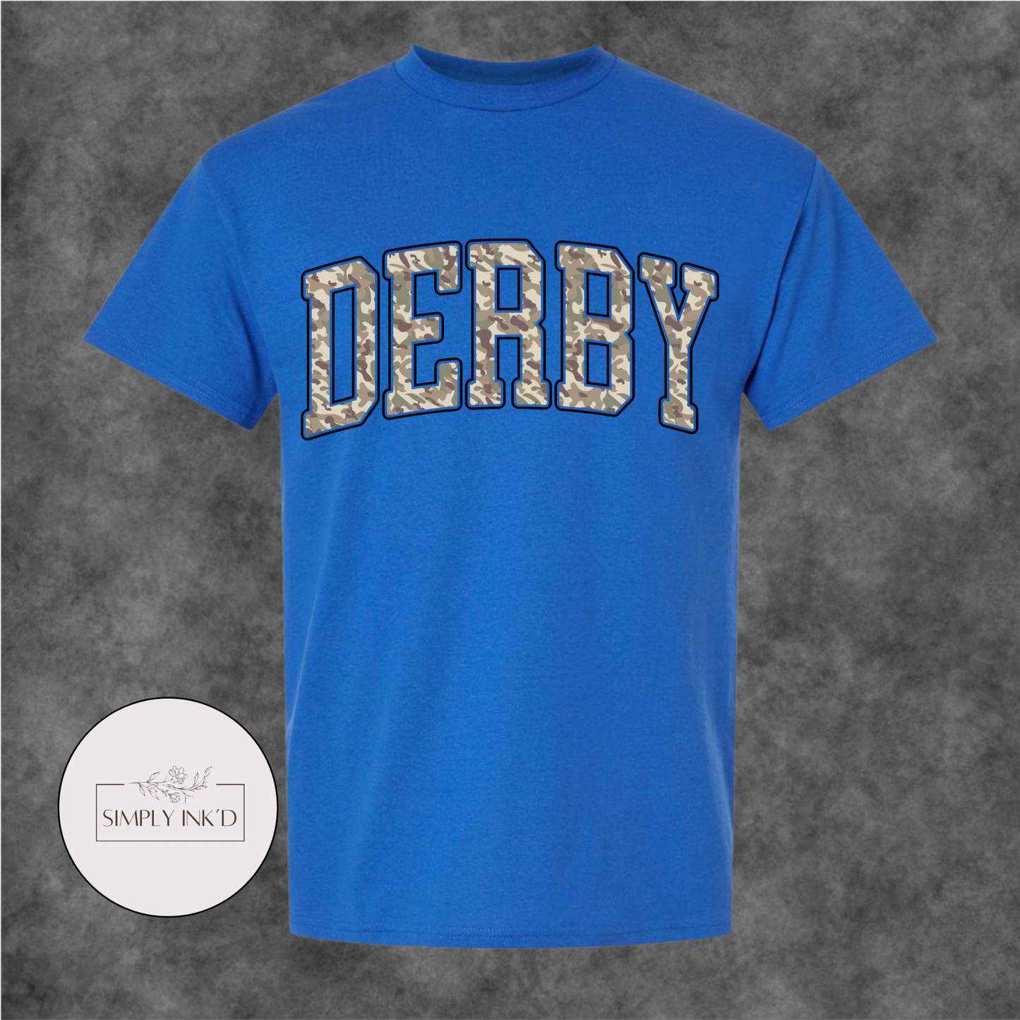 Camo Derby Graphic Tee