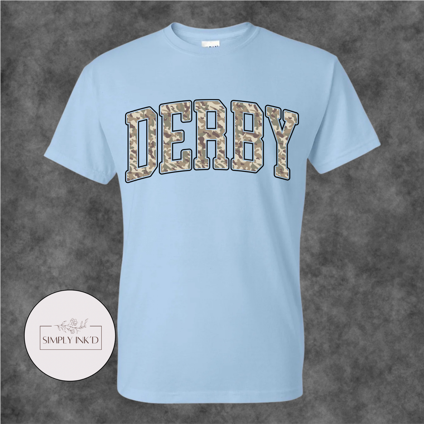 Camo Derby Graphic Tee
